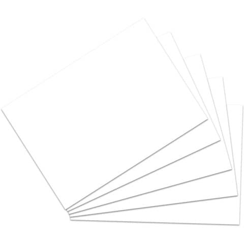 Karteikarte A6 100 ST weiß RNK 114760 blanko
