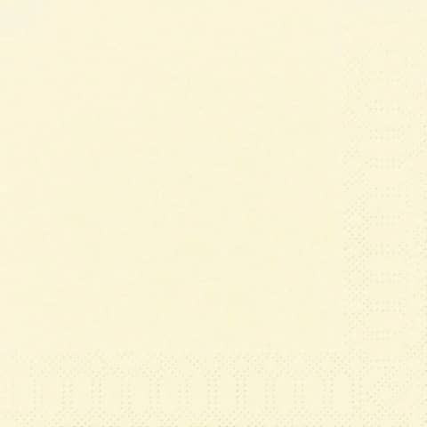 Serviette Zelltuch champagne 20 Stück DUNI 104955/ 3lagig 33 cm