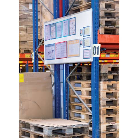 Schreibtafel PRO 90x180cm weiß FRANKEN SC8207