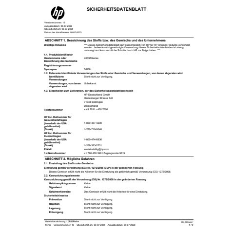 Inkjetpatrone Nr.913A schwarz HP L0R95AE