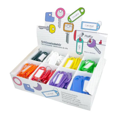 Schlüsselanhänger 200ST fbg.sort. WEDO 262 8018