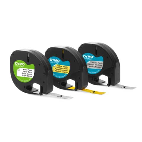Schriftband 12mmx4m Start Pack DYMO 91241 S0721800