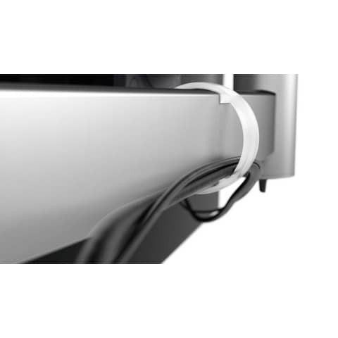 Bildschirmträger silber DURABLE 508823 m. Tischdurchführung