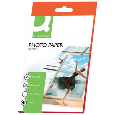 Inkjet-Photopapiere - 10x15 cm, hochglänzend, 180 g/qm, 25 Blatt
