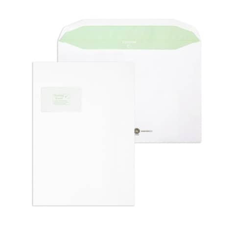 Briefhülle C4 m.Fe gum. 120g weiß ENVIRELOPE 30005331 500ST