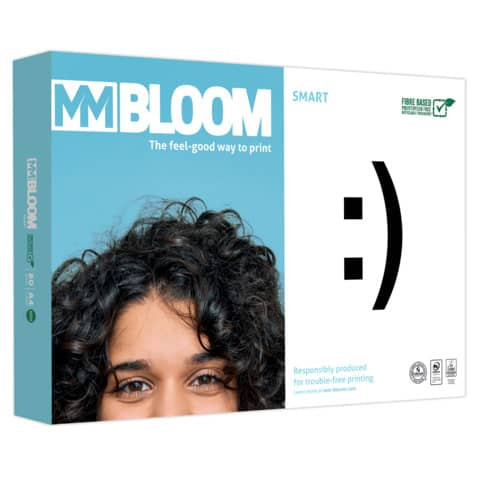 Kopierpapier Smart A4 80g 500BL weiß MM BLOOM 9948A80S