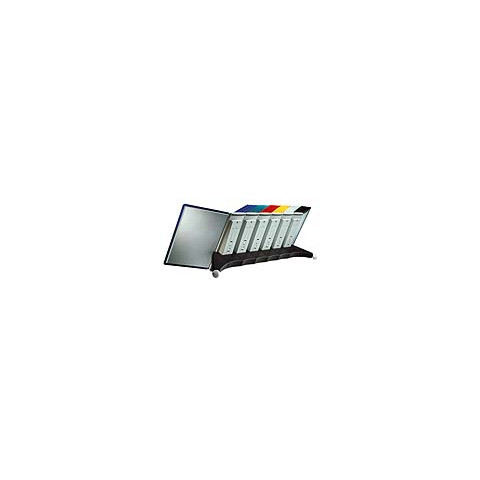 Sichttafelständer SHERPA® Modul 10 grau DURABLE 5623 57 leer für 10 Tafeln