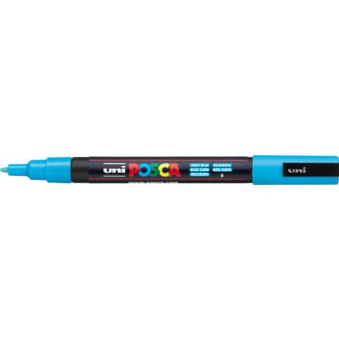 Pigmentmarker hellblau UNI-BALL 186540 PC-3M