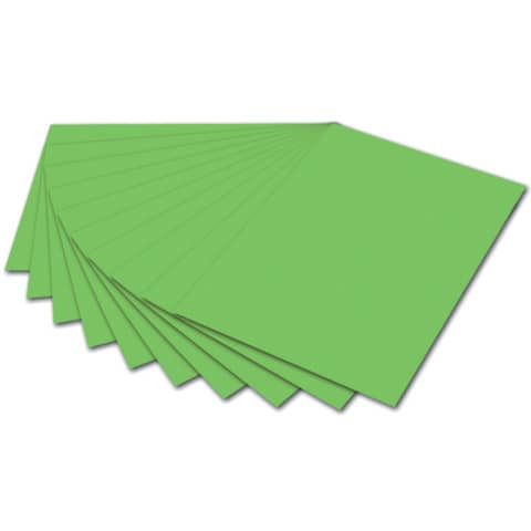 Tonpapier 50x70cm 130g h.grün FOLIA 6751 E