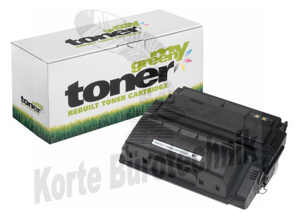 my green toner Toner-Kartusche schwarz HC (130632) ersetzt 42X
