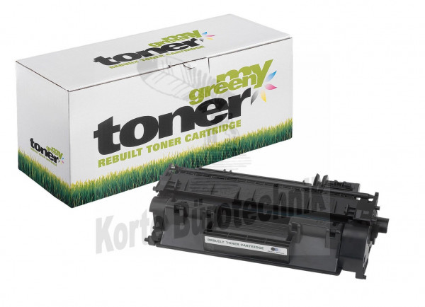 my green toner Toner-Kartusche schwarz (133558) ersetzt 05A, 719