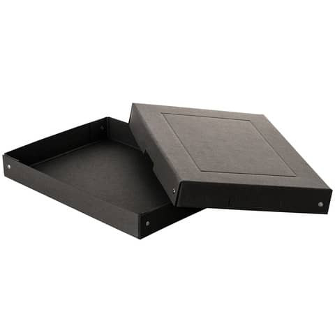 Aufbewahrungsbox A4/40mm schwarz FALKEN 22001696 PURE Black Box