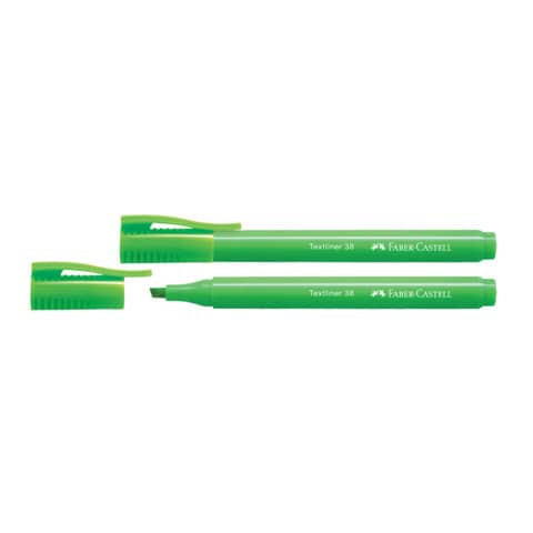 Textmarker Textliner 38 1-4mm grün FABER CASTELL 157763