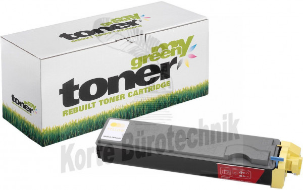 my green toner Toner-Kit gelb (150418) ersetzt TK-510Y