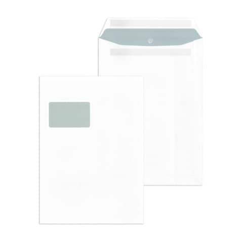 Versandtasche C4 m.Fenster SK 100g weiß MAILMEDIA 30005518 250ST m.Innendruck