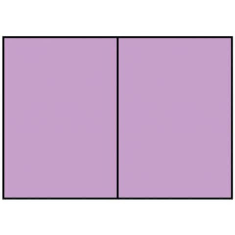 Briefkarte Paperado A6 HD PL orchidee RÖSSLER 16407045 105x148mm gerippt