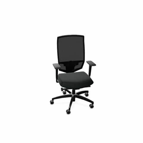 Drehstuhl Just Evo Operator schwarz DAUPHIN AJ 5776 SLP3