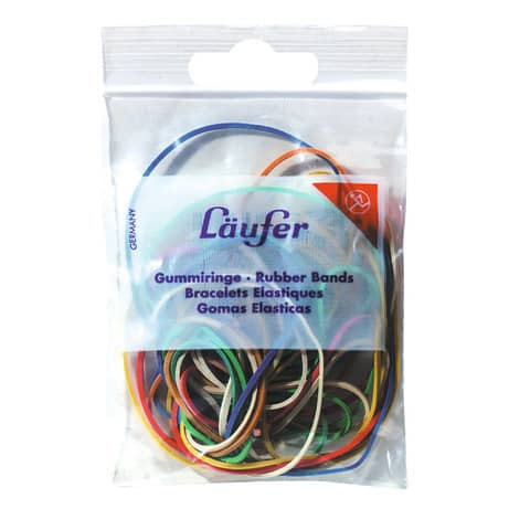 Gummiringe sortiert 10g bunt LÄUFER 50999 500099 69213