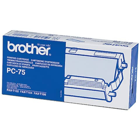 Original Brother Thermo-Transfer-Rolle mit Kassette (PC-75)