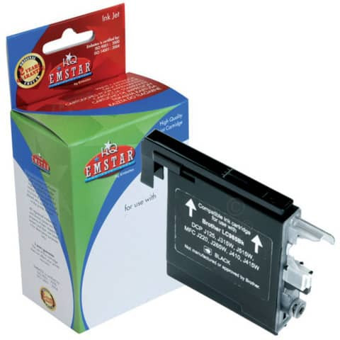 Inkjetpatrone schwarz EMSTAR B55 LC-985BK