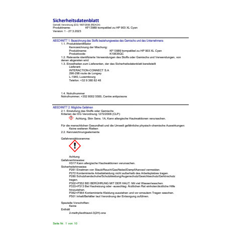 Tinte ersetzt HP 903XL-Multi Q-CONNECT KF13989