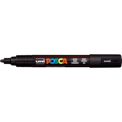 Pigmentmarker UniPosca schwarz UNI-BALL 182599 PC-5M