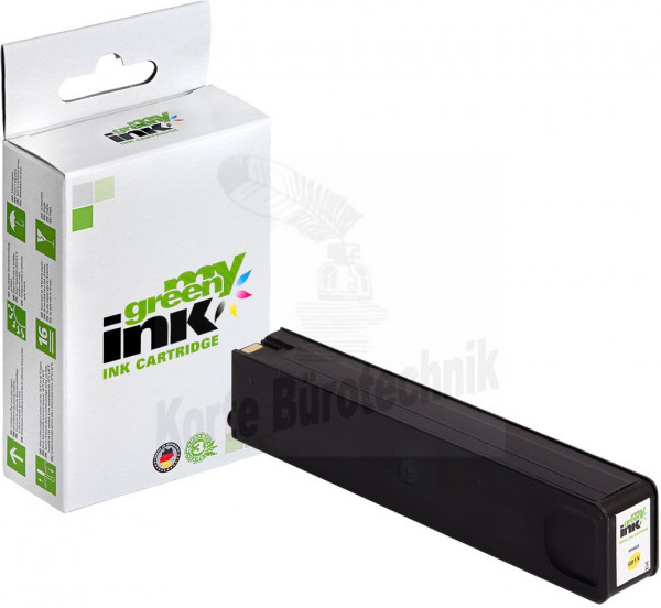 my green ink Tintenpatrone gelb (136665) ersetzt L0R11A, 981X