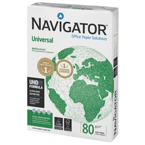 Kopierpapier A4 80g 500Bl weiß NAVIGATOR Universal 8247A80S