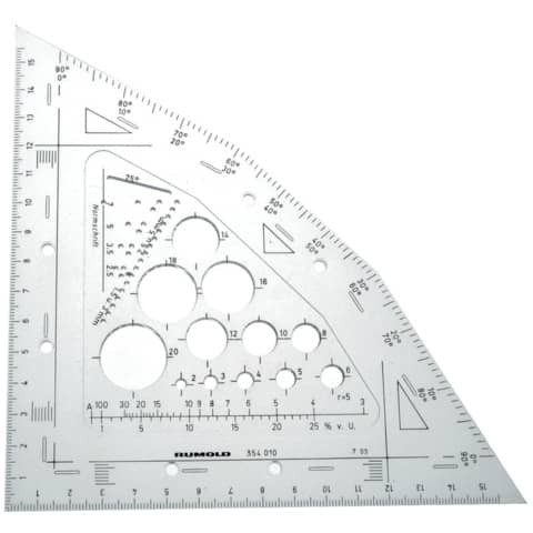 Winkel glasklar RUMOLD 354010