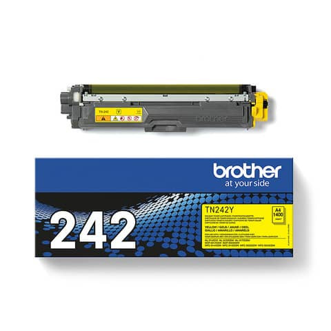 Lasertoner yellow BROTHER TN242Y