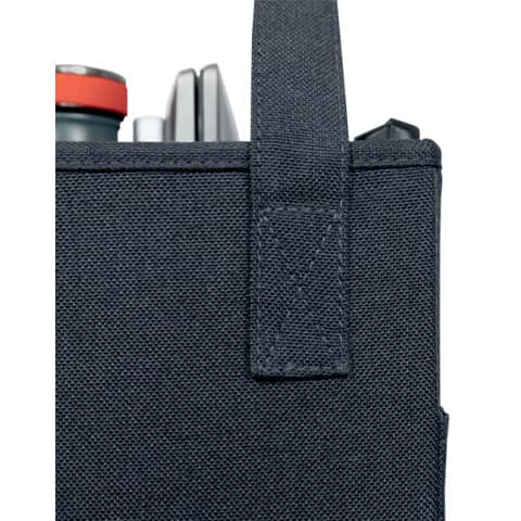 Tasche Hot Desking Stoff samtgrau LEITZ 6444-00-89 Fabric 8kg 465x210x200