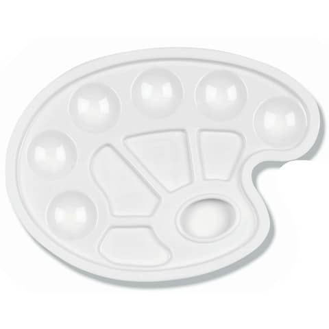 Mischpalette Kunststoff weiß STYLEX 28510