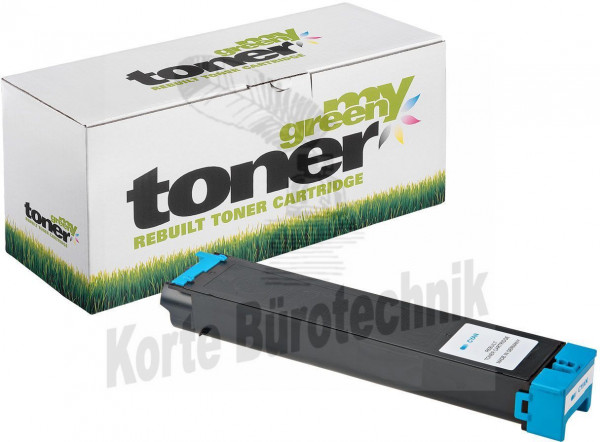 my green toner Toner-Kit cyan (210303) ersetzt MX-C38GTC