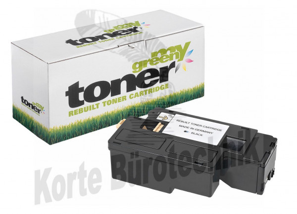 my green toner Toner-Kartusche schwarz HC (121111) ersetzt 0614