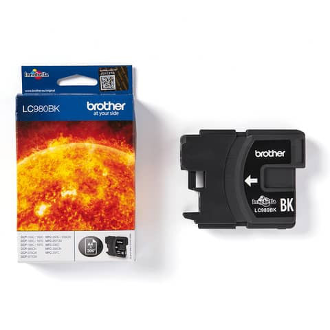 Inkjetpatrone schwarz BROTHER LC980BK