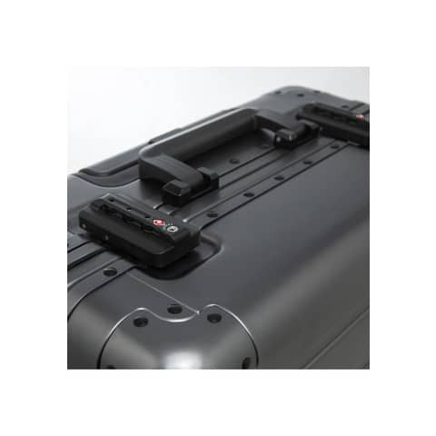 Business Trolley Aluminium grau ALUMAXX 45194 44x42x22,5cm