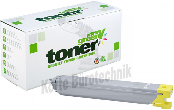 my green toner Toner-Kit gelb HC (136580) ersetzt W9042MC