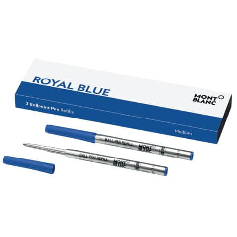 Kugelschreibermine 2ST M royalblau MONT BLANC MB128214/124493 Grossraum