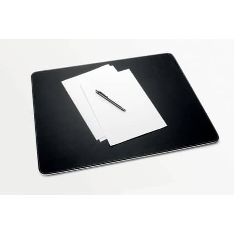 Schreibunterlage Lederim. schwarz/weiß SIGEL SA106 eyestyle®