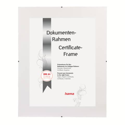 Fotorahmen Clip Fix antireflex HAMA 63120 21x29,7cm