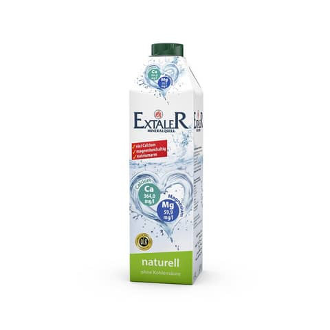 Mineralquell naturell 8 x 1,0L EXTALER 15815