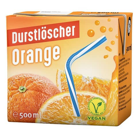 Durstlöscher Orange 12 x 0,5L DURSTLÖSCHER 14490