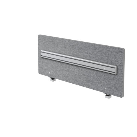 Trennwand Akustik grau HAMMERBACHER VARO12/5 120cm