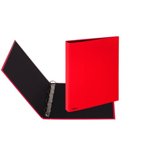 Ringbuch A4 Pappe rot PAGNA 2060503 4 Ringe