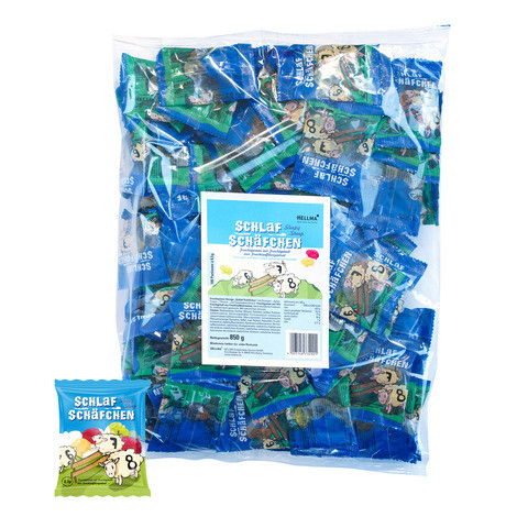 Fruchtgummi Schlafschäfchen 100x8,5G BTL HELLMA 70103483