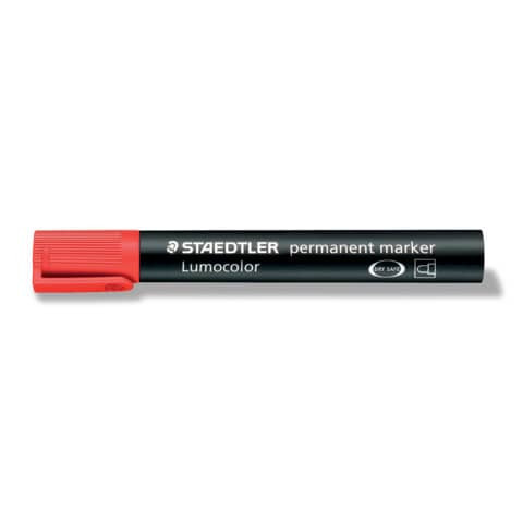 Permanentmarker Lumocolor rot STAEDTLER 352-2 Rundsp. 2mm