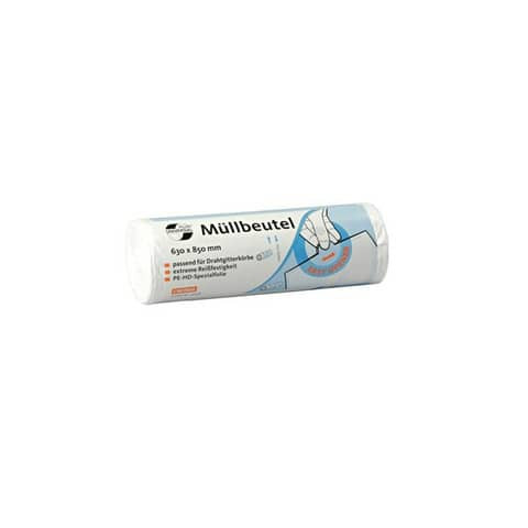 Müllbeutel 80l aus HDPE 630x850mm 40ST UNIVERSAL PLUS 46928