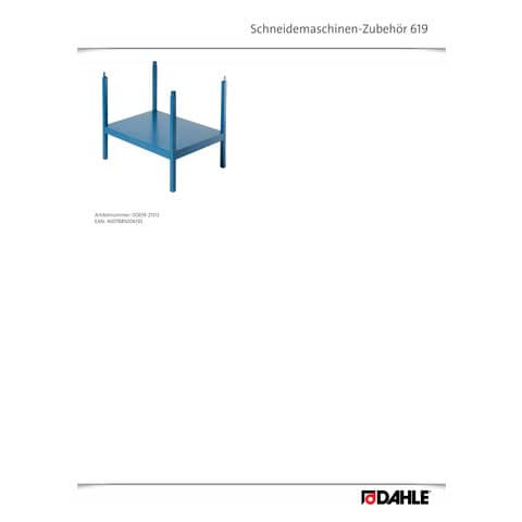 Untergestell f. Schneidemasch. DAHLE 00619-21513