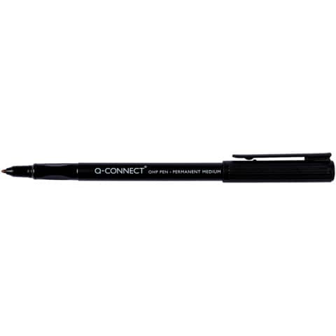Overheadstift schwarz Q-CONNECT KF01200 M Permanent