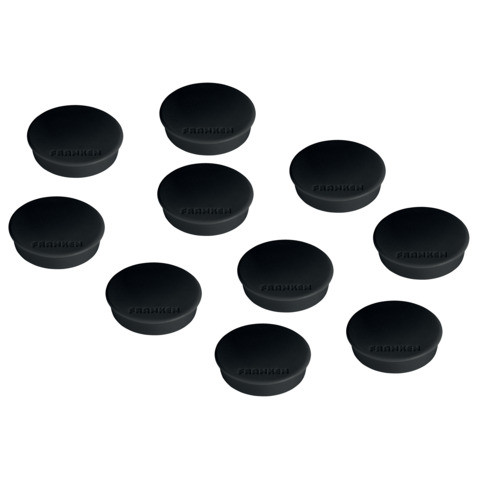Magnet D38mm schwarz FRANKEN HM38 10 10ST